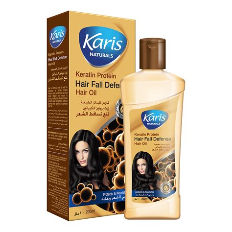 Keratin Protein Hair Fall Defense Hair Oil – Karis Naturals