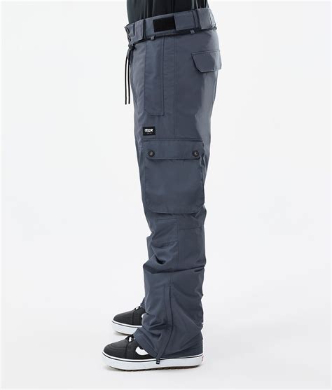 Dope Iconic Men's Snowboard Pants Metal Blue | Dopesnow.com