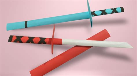 How to Fold an Impressive Origami Katana | Japanese Samurai Paper Sword ...