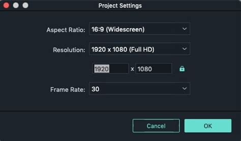 Create Projects on Wondershare Filmora for Mac
