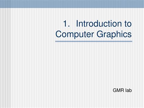 Image result for Intro to Computer Graphic