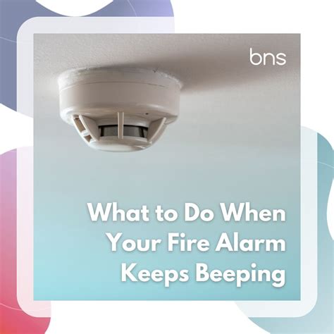 What to do when Your Fire Alarm Keeps Beeping | BNS posted on the topic ...