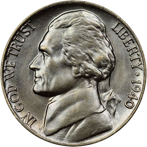 1940 Jefferson Nickel Prices | Ungraded, NGC, PCGS Values