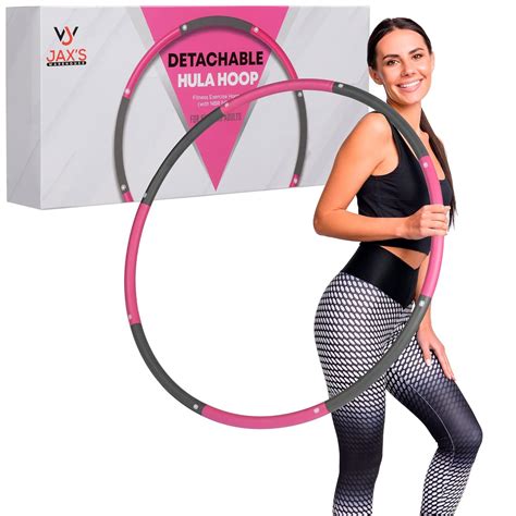 Jax's Warehouse Weighted Hula Hoop, Exercise Hulahoop, Workout Hoops ...