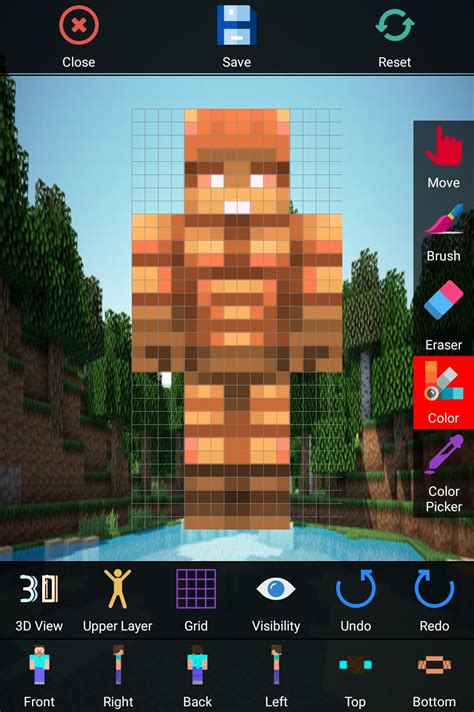 Minecraft Skin Editor 的图像结果