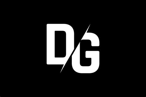 Monogram DG Logo Graphic by Greenlines Studios · Creative Fabrica | Dd ...