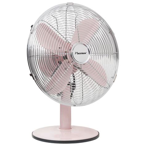Bestron Ventilador de mesa retro DFT35R rosa 35 cm 35 W | Retro, Floor ...
