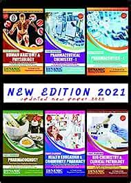 Buy D Pharmacy 1st Year Solved Test Paper (Pack Of 6) Anatomy ...