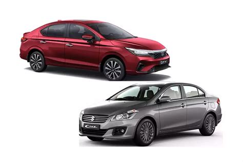 एक दूसरे को टक्कर देती हैं Honda City और Maruti Ciaz, जानें कौन सी ...