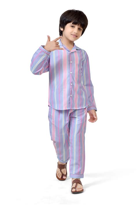Shop Boys Night Suits Online - Kids Cotton Night Dress at Club96