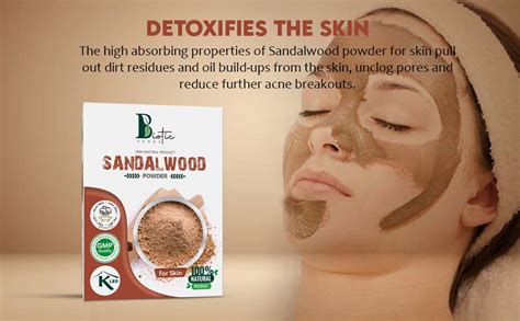 Biotic Herbs Pure & Natural Organic Sandalwood Powder for Skin Care ...