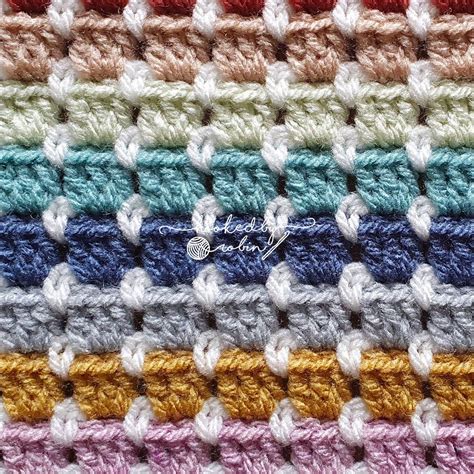 Image result for Crochet Block Stitch Blanket Pattern