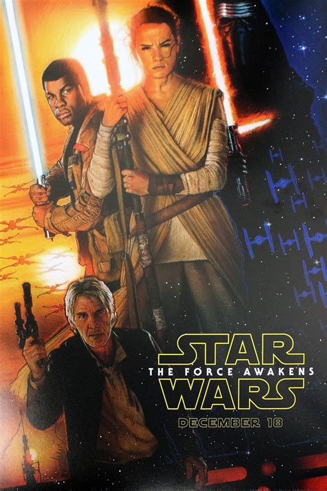 This is the new movie poster for Star Wars: The Force Awakens | The Verge