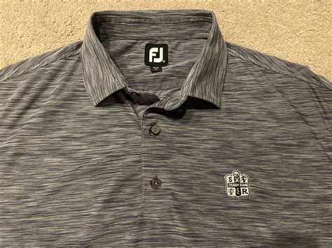 Foot Joy Polo Shirt Mens XL Sandy Run Country Club Golf PA EUC | eBay