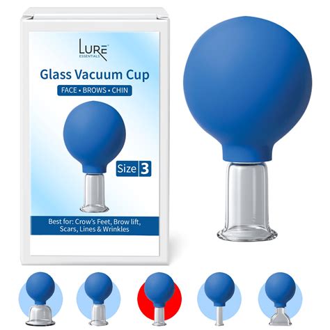 Lure Essentials Facial Cupping Cup for Wrinkles – Glass Cupping ...