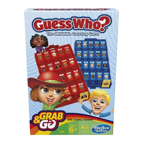 Buy Hasbro Gaming Guess Who? Grab and Go Game - Portable 2 Player ...