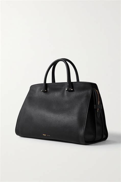 Metier Private Eye Leather Tote - Black | Editorialist | Leather tote ...