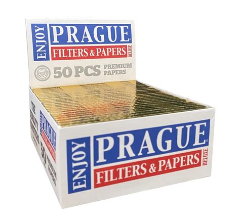 Prague Papers KS Box cigaretové papírky - Etabak.com