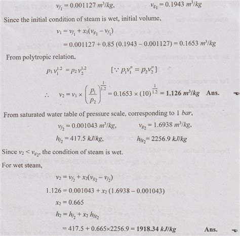 Solved Problems on Non-Flow Processes - Thermodynamics