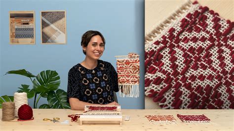 Image result for Weaving On a Frame Loom with Patterns