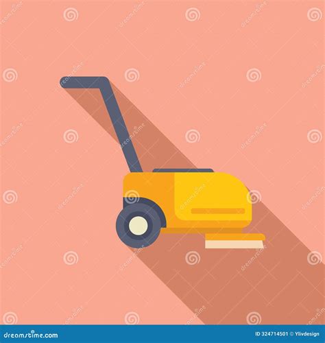 Floor Polishing Machine Cleaning and Buffing a Floor To a Shine Stock ...