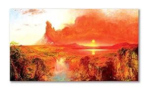 Tamatina Modern Art Canvas Painting | Sunrise In The East | Abstract ...