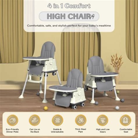 4-in-1 Comfort High Chair for Baby Online at StarAndDaisy