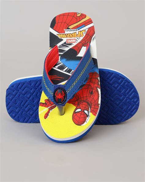 Spiderman Printed Flip-Flops For Kids Boys – Kidsville