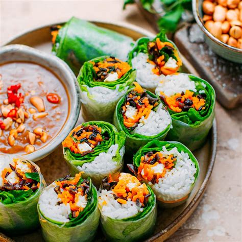 Vegan Vietnamese Spring Rolls (Gỏi Cuốn) - Full of Plants