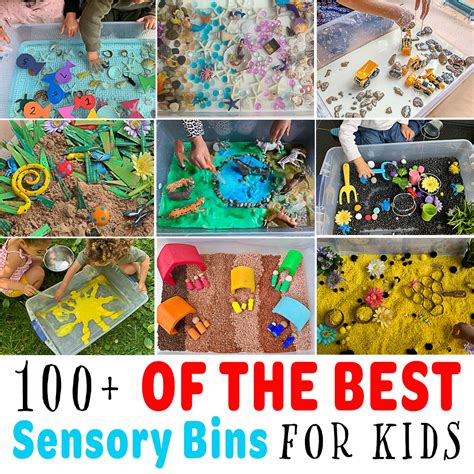 100+ of the Best Sensory Bins Ideas for Kids - Happy Toddler Playtime