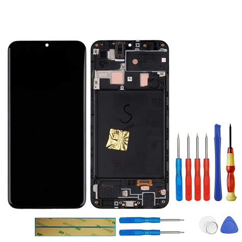 SWARK Super AMOLED Display Compatible with Samsung Galaxy A20 SM-A205F ...