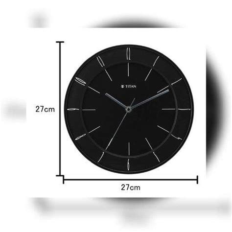 Titan Clock - Buy Titan Analog 27 cm X 27 cm Wall Clock NAW0010PA01 ...