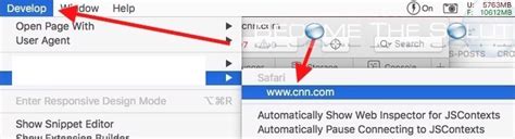 Macos Debug JavaScript with Safari 的图像结果