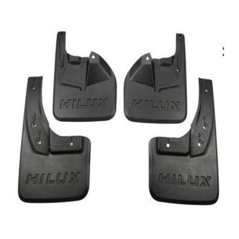 Hilux Revo 15-20 2wd Rear Car Tire Mudflaps Mud Flap Mud Guard Fender ...
