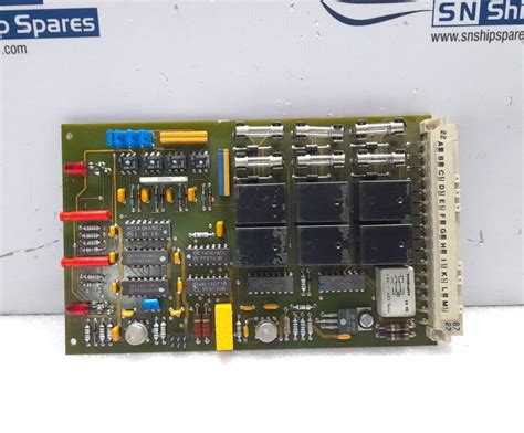Sulzer 112.017.014.200 001 A PCB Order Following System OFS – S N Marine