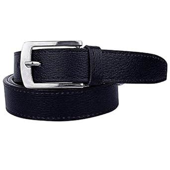 Buy Devil Boy's PU Leather Belt (Black, 28) at Amazon.in