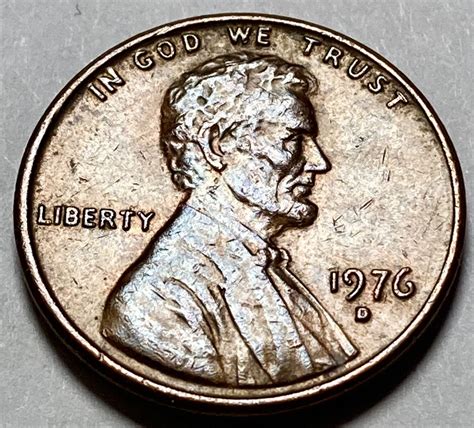 1976 D Lincoln Memorial Cent Small Cents - For Sale, Buy Now Online ...