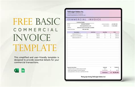 Invoice Tracker Template in Excel, Google Sheets - Download | Template.net