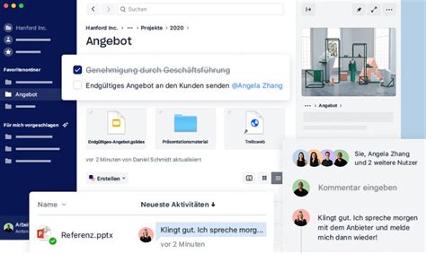 Dropbox als Grundstein - Line of Biz