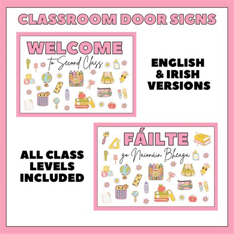 Mash u003e Classroom Door Signs