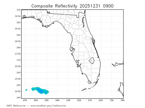 Real-time mesoscale analyses from NWS Melbourne, Florida