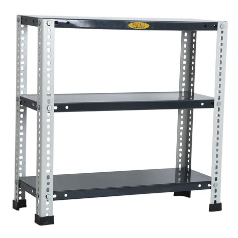 Mil-Nil Slotted Angle Prime CRC Sheet Glossy 24x24x9 Inch Multipurpose ...