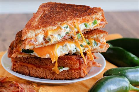 Jalapeno Popper Bacon Grilled Cheese Sandwiches | Jalapeno popper ...
