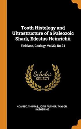Buy Tooth Histology and Ultrastructure of a Paleozoic Shark, Edestus ...