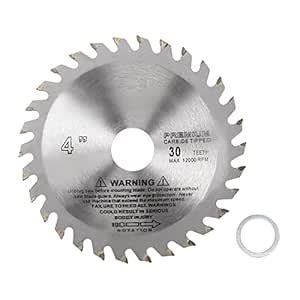 Circular Saw Blade For Wood 4''/ 100Mm Dia, 20Mm Bore, 30 Teeth (Size 4 ...