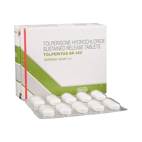 TOLPERITAS SR 450 - 10 Tablet