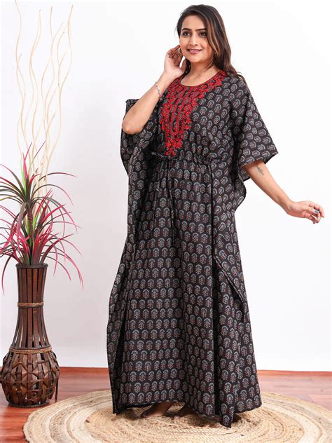 Shop Elegant and Comfortable Kaftan Dresses Online In India – 9shines label