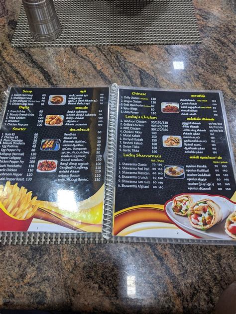 Menu at Lucky Grill N Rice, Cuddalore
