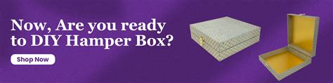 How To DIY Hamper Box For Different Wedding Events - Hobby India– Hobby ...