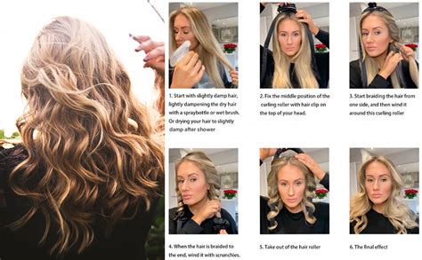 Evercozy Heatless Hair Curler, Woman No Heat Curlers for Long Hair ...